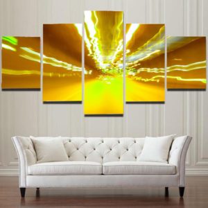 Polyptychon Elektro und Lichtspektakel