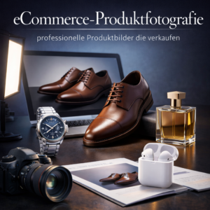 eCommerce-Produktfotografie - professionelle Produktbilder für Online-Shops
