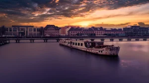 Fotosafari, Rummelsburger Bucht, Oberbaumbrücke, Berlin, Architektur, Spree, Fotografie, urbane Motive, Natur, Wasserlandschaft, Sonnenuntergang